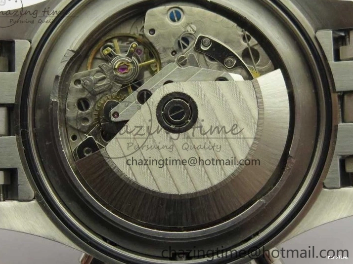 MIROTIME 0824 Stretchable Pilot Chrono 2016 IW377719 ZF 1:1 Best Edition Gray Dial on SS Bracelet A 7135